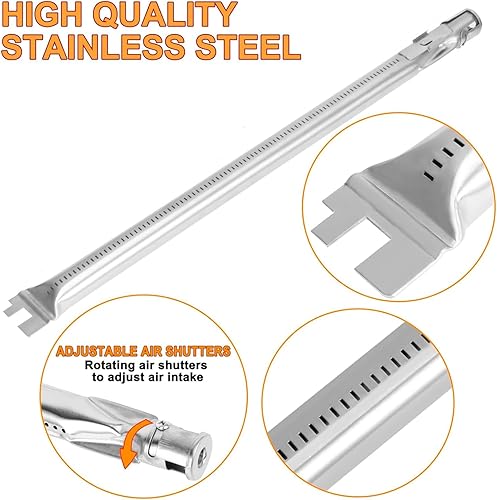 Miniatura 6 de Genesis 300 310 Series Kit de piezas de parrilla para Weber Genesis E310 E330 S310 E320 S330 EP310 S310 S320 EP330 piezas, SUS 304 barras