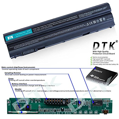 E6440 T54Fj M5Y0X 8858X Dtk Laptop Battery Replacement For Dell Latitude E6420 E6430 E6440 E6440 E6530 Vostro 3460 3560 Inspiron 5720 7520 Notebook #TOP1