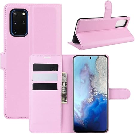 Capa Capinha Carteira 360 Para Samsung Galaxy S20+ Plus com Tela de  6.7Polegadas Case Couro Flip Wallet - Danet (Rosa) | Amazon.com.br