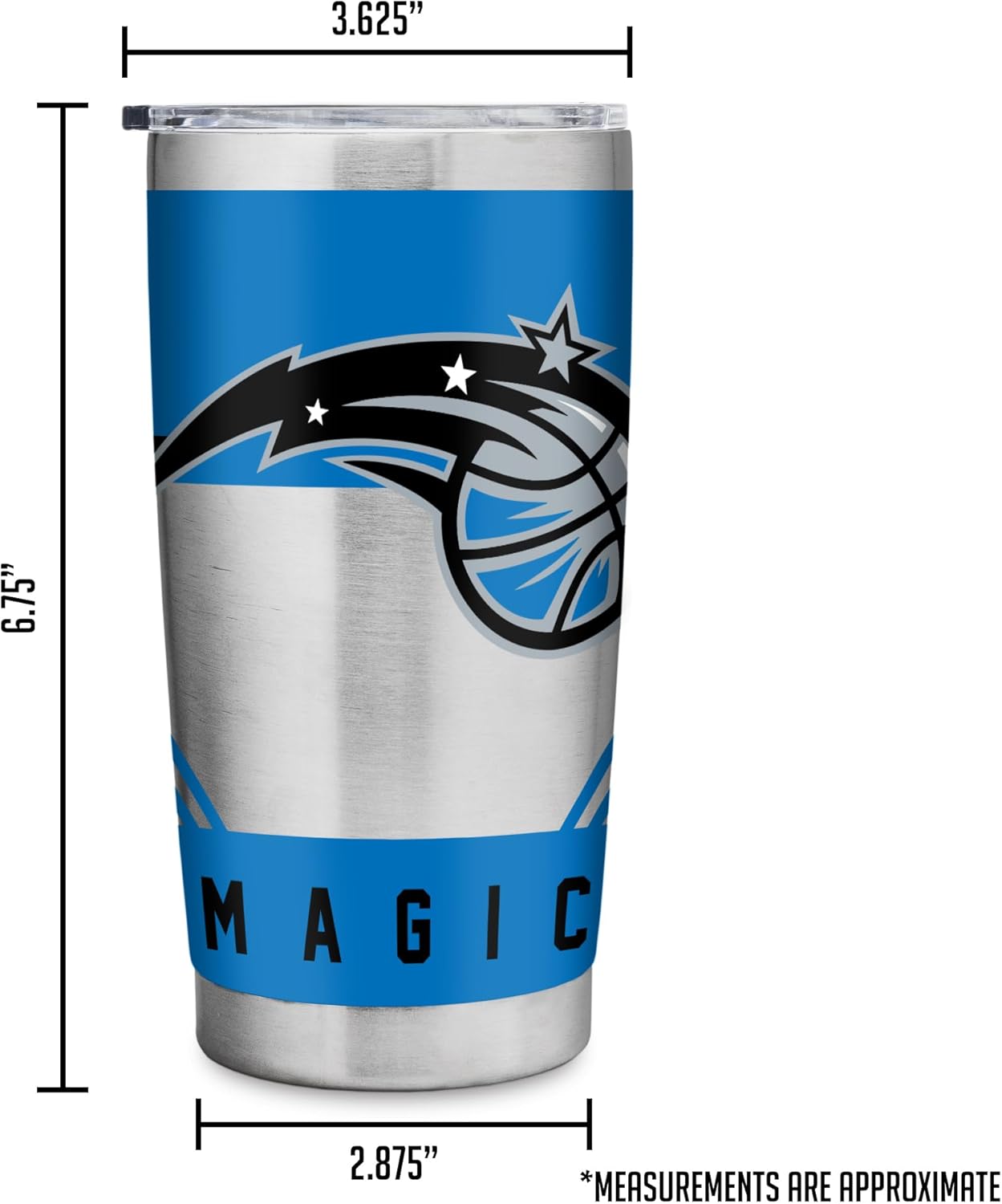 Rico Industries NCAA Blinn Buccaneers Standard 20oz Stainless Steel Tumbler with Lid - Great For Coffee, Tea, Water or Cocktails - Image 7