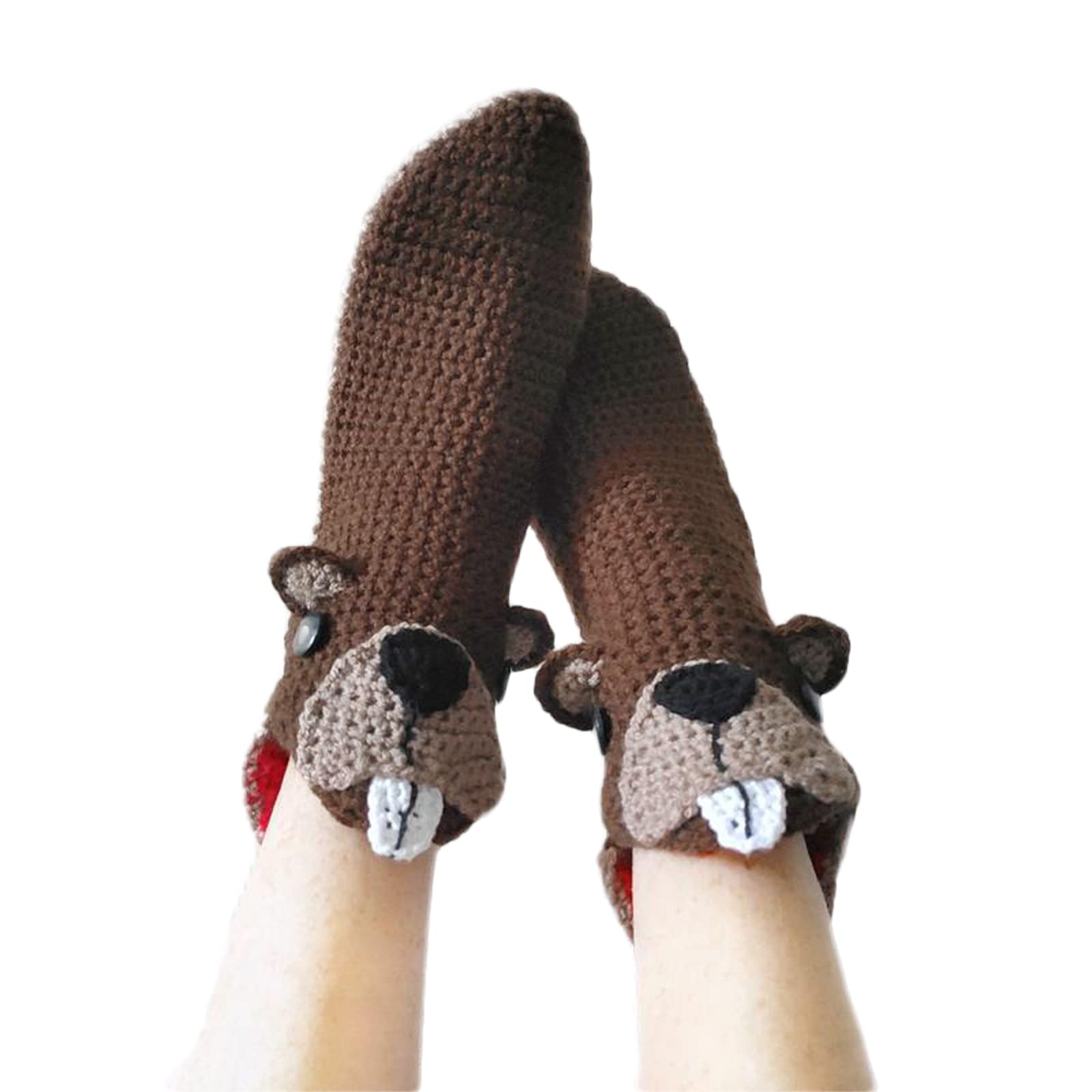 Women Christmas Socks Cute 3D Cartoon Novelty Animal Socks Knit Warm Winter Clothing Accessory