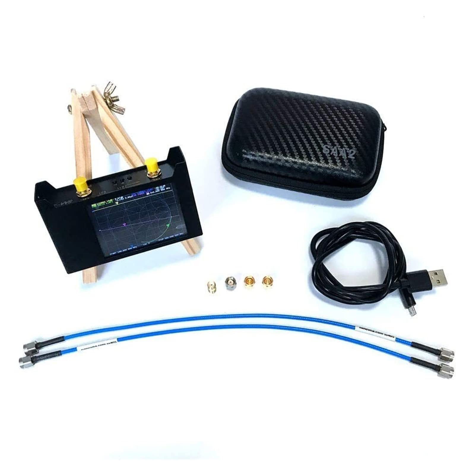 Analyseur de spectre et réseau SAA-2 pour mesurer vos antennes de 50 kHz à 3GHz