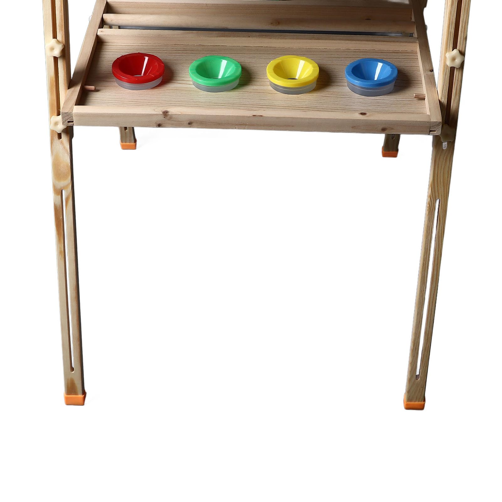Naroote Cavalletto da Disegno Bifacciale, Tavolo da Disegno Magnetico Bifacciale con Cancellabile, Lavagna per Scrivere in Legno e Lavagna per Bambini, Studenti, Pittura e