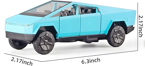 Miniatura 2 de 132 Diecast Mars Pickup Car ModelZinc Alloy Toy Carwith Sound and LightPull Backfor Kids Age 3 Year and UP Blue