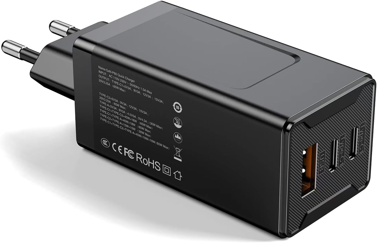 Linkstyle 3 Port 12V USB Socket PD3.0 Type C QC3.0 USB 2.4A Fast