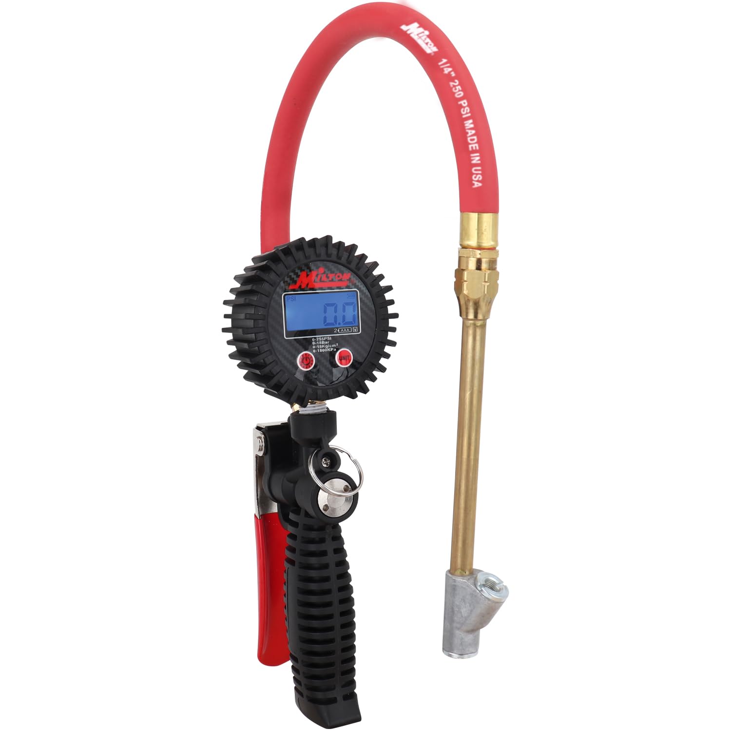 Milton S-577D Pro Digital Tire Inflator with Pressure Gauge, 15