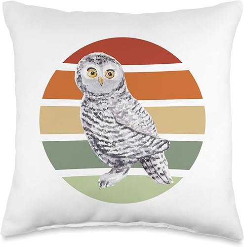 Owls Birds Uhu Animal Friend Forest Animal Stone Owl Barn Owls Throw Pillow