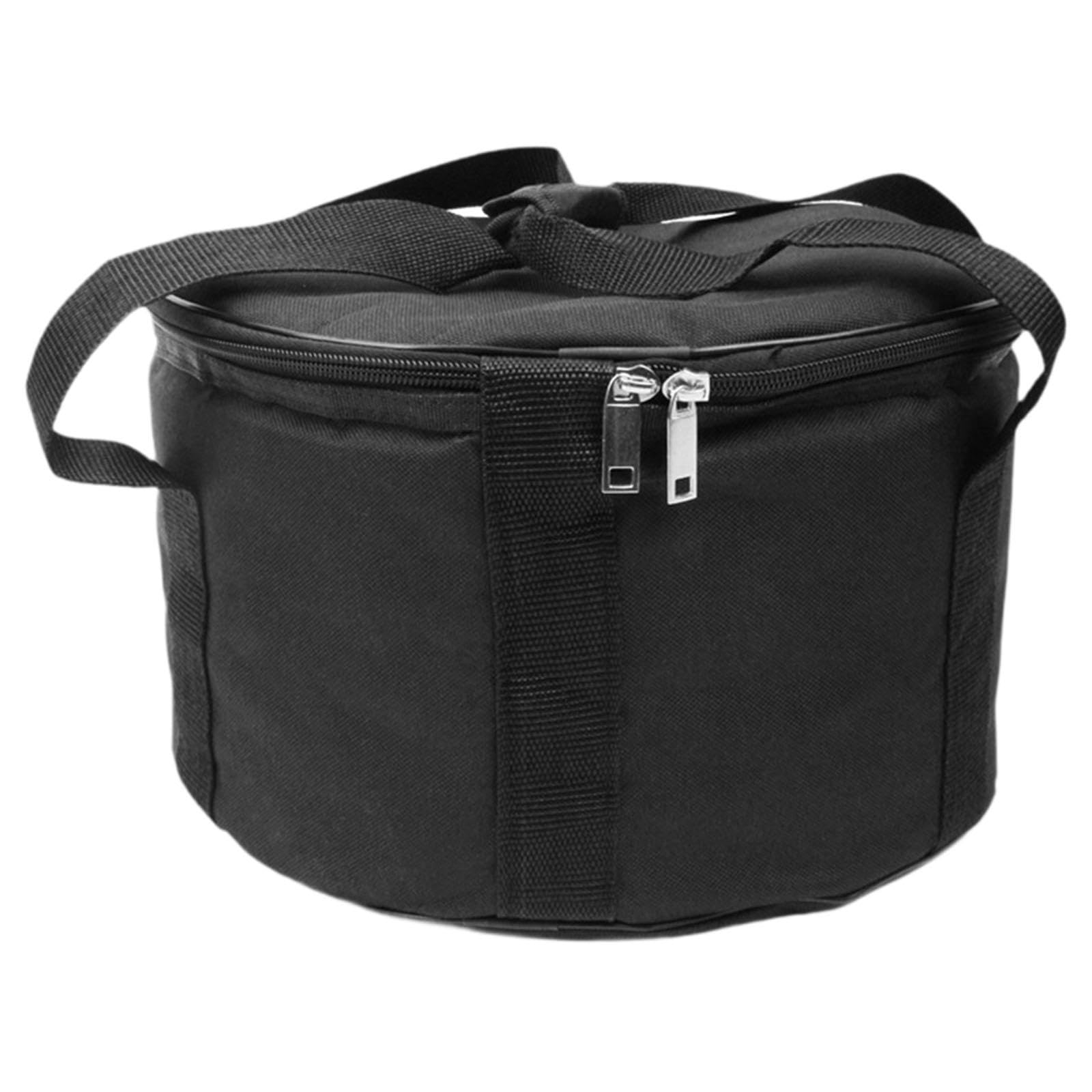Borsa per Trasporto Di Campane Tibetane Con Maniglia per Viaggi E Campeggio, Custodia a Percussione Strumenti in Tessuto Oxford, Con Una Tasca Dedicata per Riporre Il Mazzuolo, 12inch
