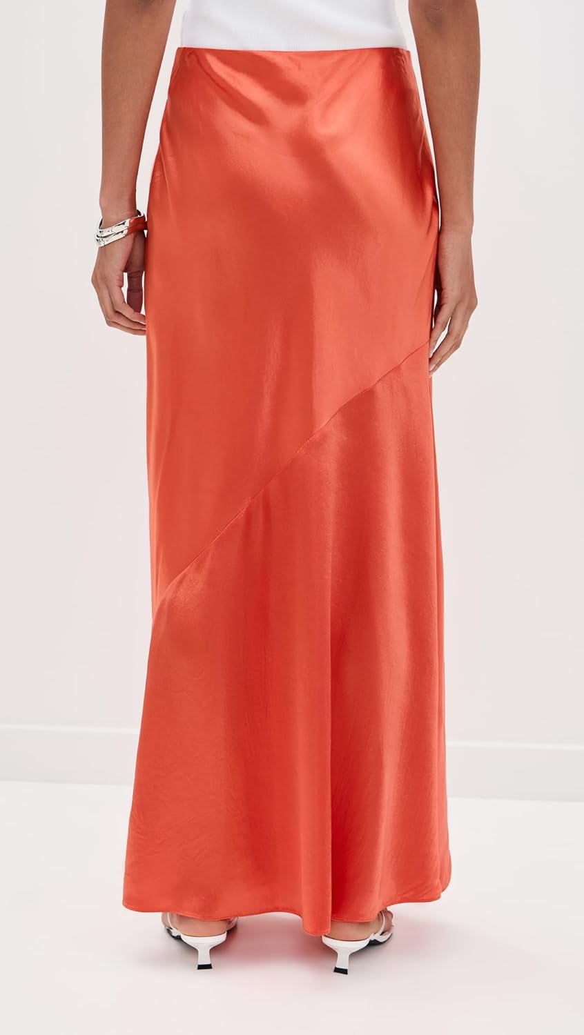 Vince Women's Satin Maxi Skirt - Image 3