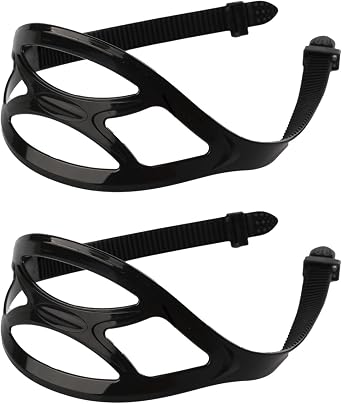 Universal Silicone Replacement Scuba Mask Strap, Swimming Goggles Bungee Headband Accessories for Diving Snorkeling 2PCS
