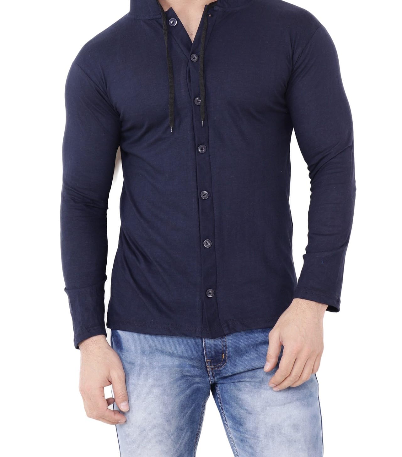 geum Men's Hooded Full Sleeve T-Shirt for Men | Cotton Blend | Regular Fit | Casual Stylish Hoodie-picture-42