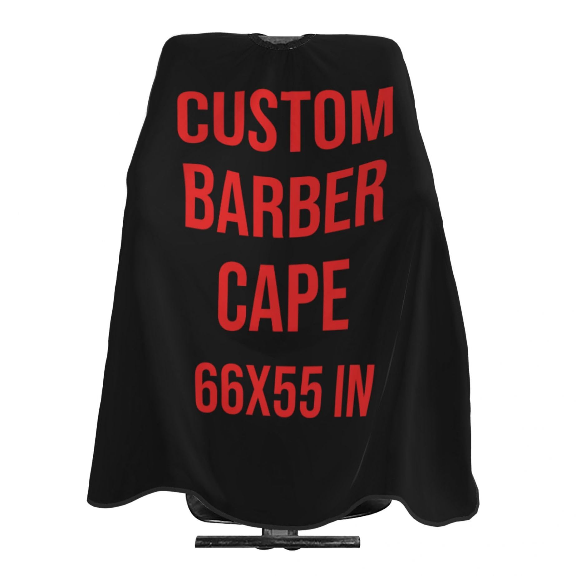 Ayambetus Capa de peluquería unisex personalizada, capas de corte de pelo personalizadas, añade tu imagen, kit de corte de pelo, delantal de peluquería para salón en casa y barbería, 55 x 66 inch