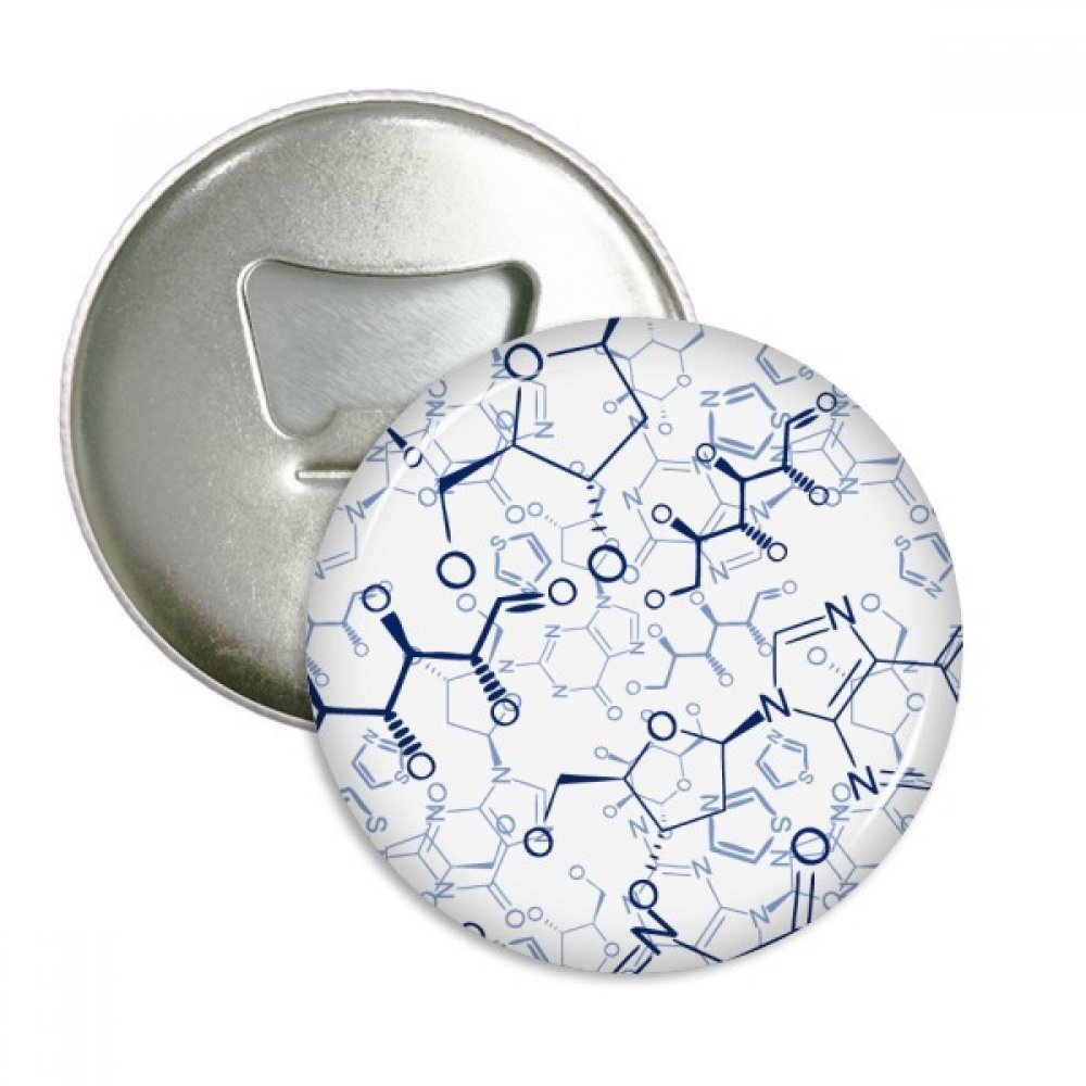 Magnet décapsuleur bleu chimique pour animer vos soirées et décorer la cuisine