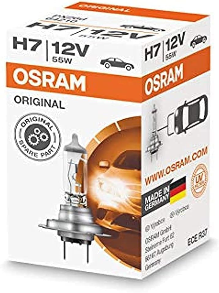 OSRAM Halogen Headlight Lamp Bulb H7 (12V 55W) 64210