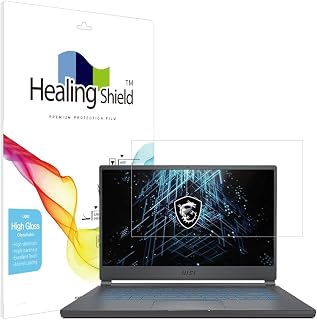 Muellery Healingshield Screen Protector Light Oleophobic High Gloss Film Compatible with MSI Stealth 15M
