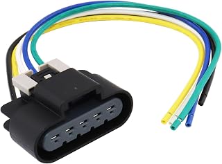 Front Headlight Plug Connector Compatible with Chevrolet Impala LS LT 2.5L 3.6L 2006-2013,Female Adapter Wiring Harness Sockets Wire for Headlights or Fog Light
