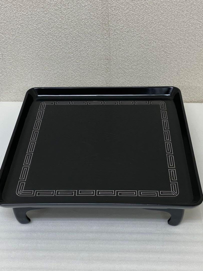 【美品】輪島塗　会席本膳　椀五客　四脚膳　惣黒 美品】輪島塗 会席本膳 椀五客 四脚膳 惣黒 Amazon.co.jp: