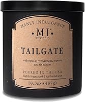 Vista 30 de Manly Indulgence After Hours - Velas perfumadas para hombres, 16.5 onzas, una sola mecha, cera de mezcla de soja premium, 60 horas de combustión