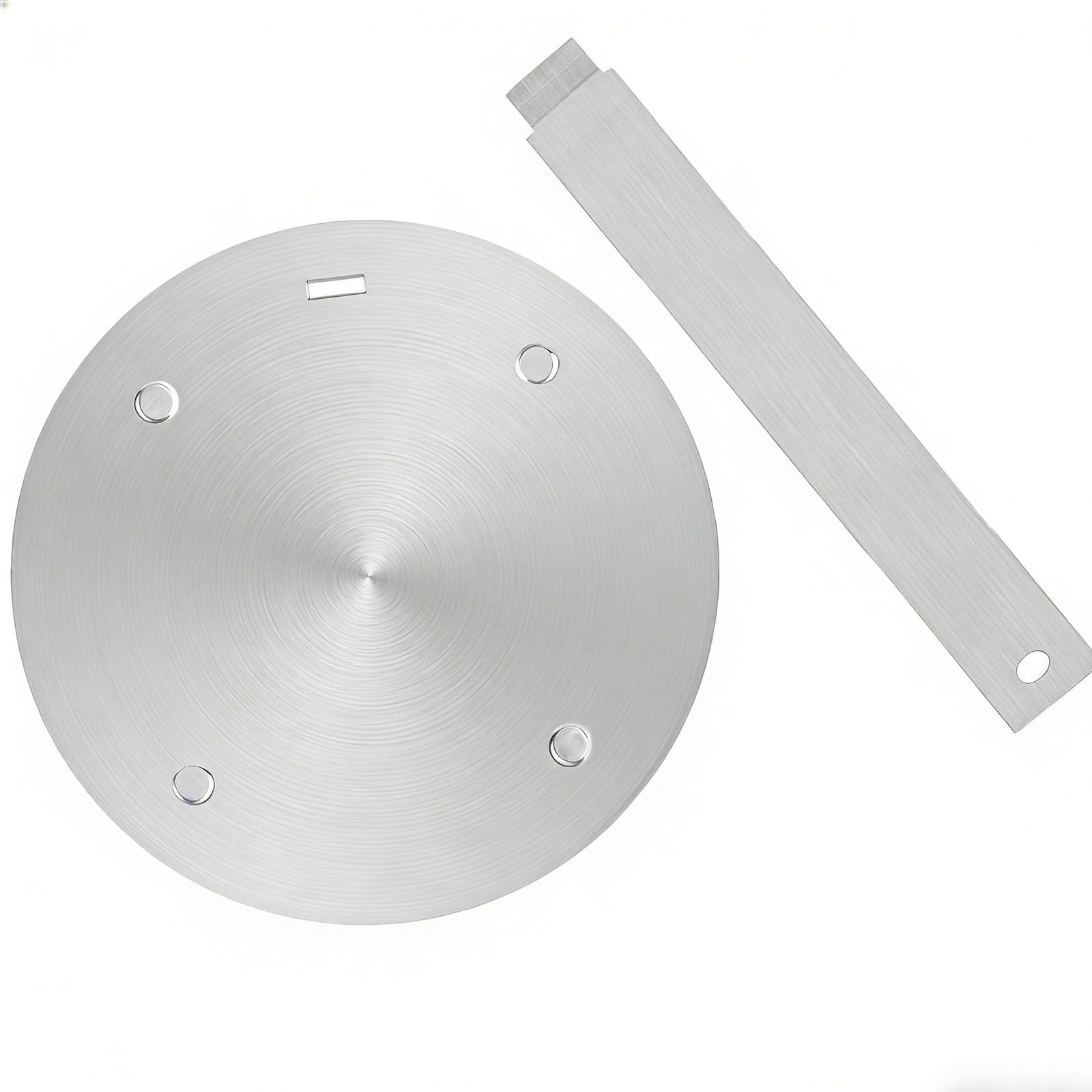 Induktionskochfeld-Konverterplatte, Edelstahl-Wärme-Induktionsplatte, 20 cm, Induktions-Adapterplatte mit Wärmeisolierungsgriff für Mokkakanne, Kaffeekanne, Pfannen