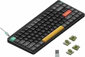 NuPhy Air75 V2(ブラック, Aloe (Linear 37gf)) Nuphy Air75 : Wireless & Low Profile Keyboard Mechanical – NuPhy
