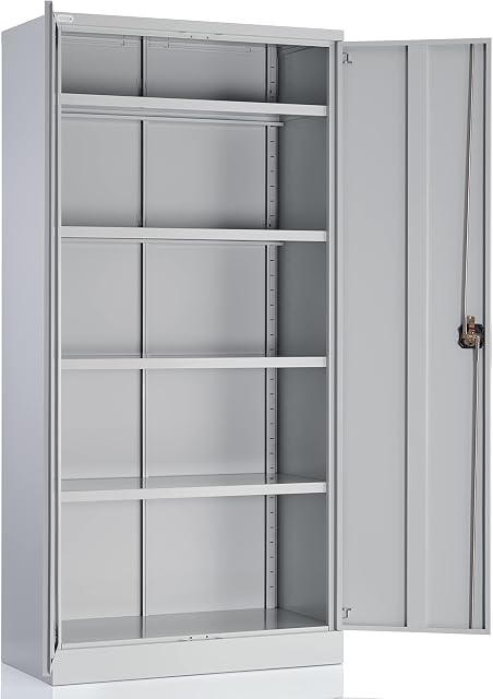 QFS Assembled 1850mm High Steel Cupboard