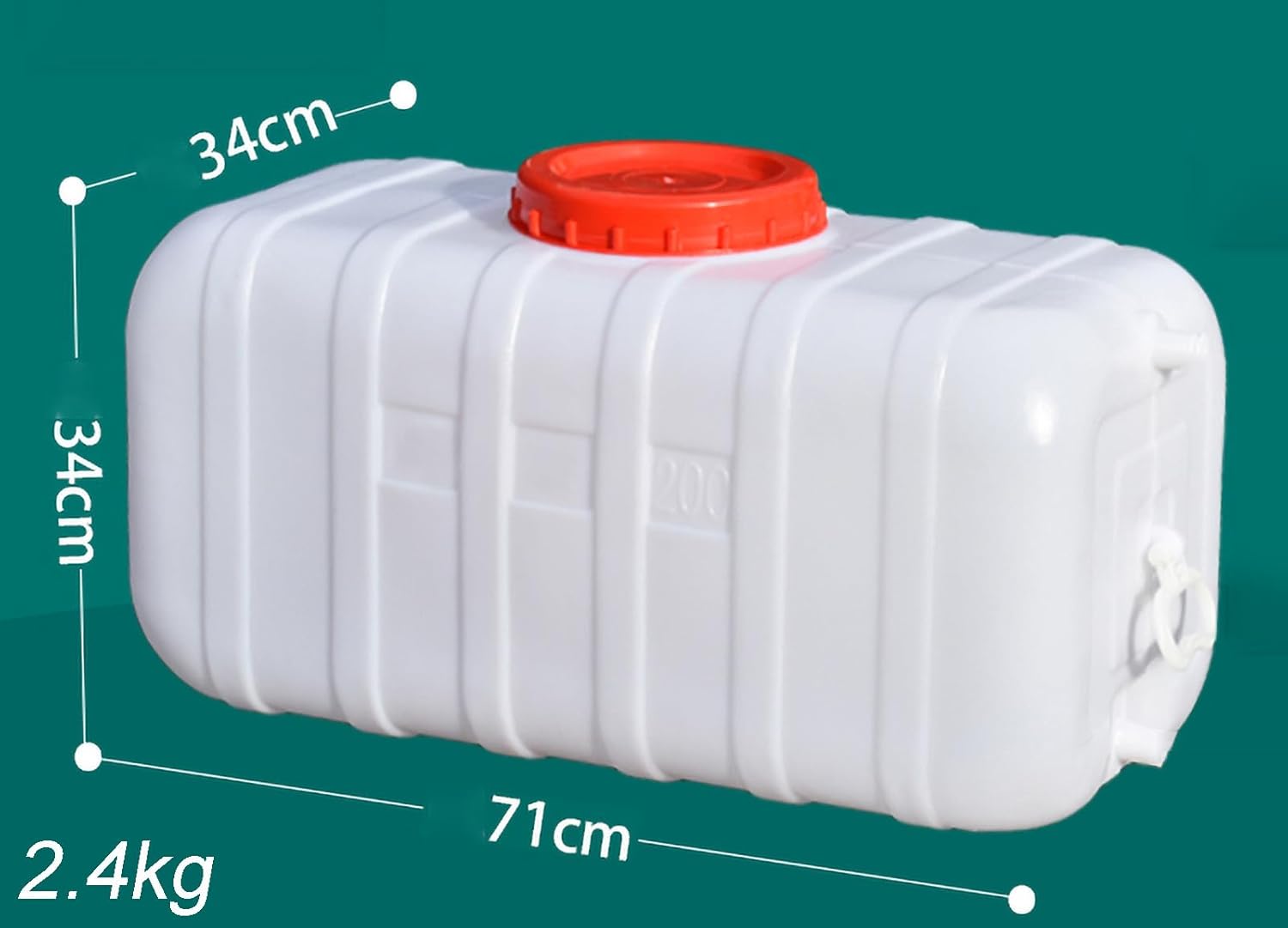 Water Tank Plastic Water Carrier Storage Container with Dispensing Tap Food Grade Hdpe Polyethylene Raw Material Portable Water Bucket for Camping,Hiking,Picnic,BBQ(Size:80L)