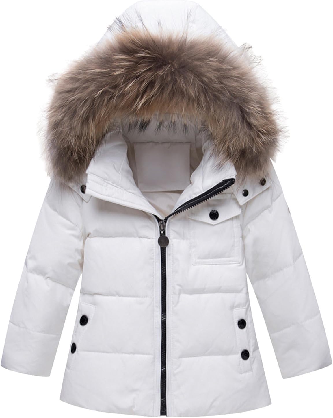 Kids Snow Suit 2 Piece - Toddler Girls and Boys Snowsuit Waterproof Thermal Winter Skibib Pants and Jackets 1-6Y