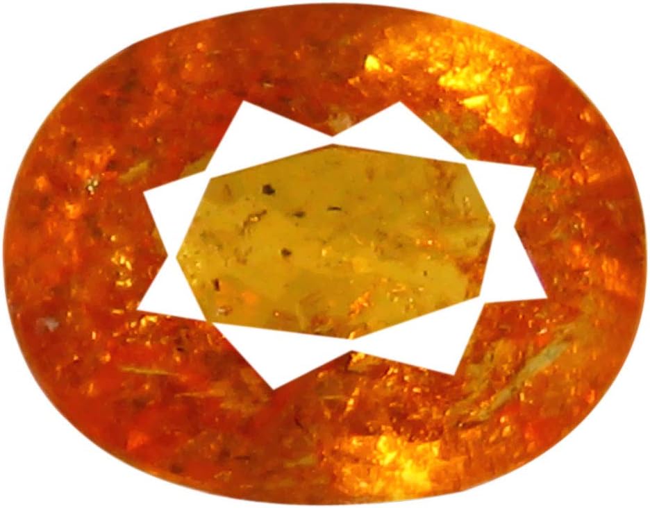 Deluxe Gems 1.69 ct AAA Grade Oval Shape (8 x 6 mm) Fanta Orange Spessartine Natural Loose Gemstone