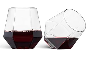 Munfix Disposable Wine Glasses, 32-Pack