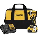 ATOMIC 20V MAX 1&sol;4 in&period; Brushless Cordless Impact Driver Kit with Battery and Charger Included &lpar;DCF850P1&rpar;