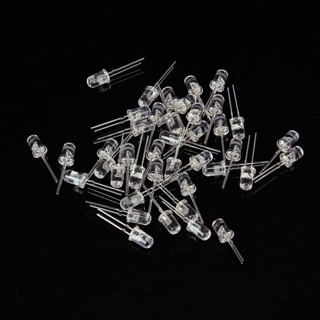 MERISHOPP 50pcs 5mm RGB LED Light Emitting Diode Consumer Electronics | Gadgets & Other Electronics | Other Gadgets-image-6