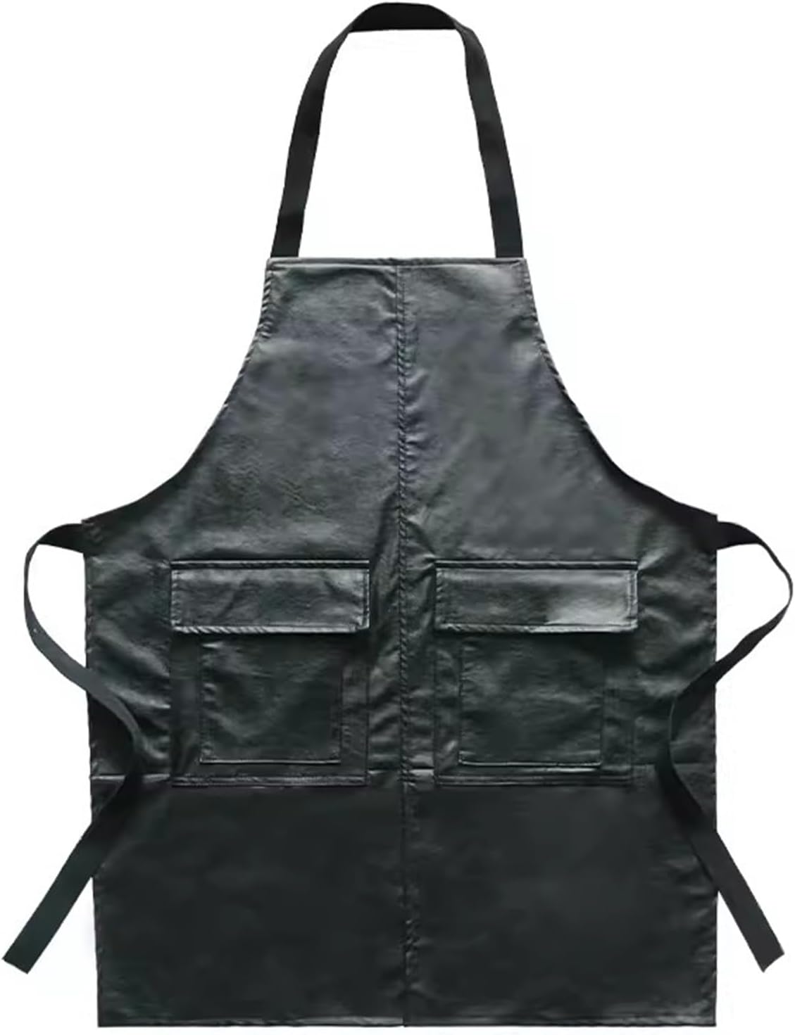 Tool Apron PU Leather Apron Kitchen Catering Waiter Hairdressing Perm Work for Gardening Baking Working