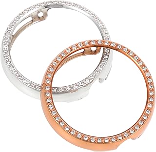 Generic 2 Pçs Caso Se Protetor De Tela Acessórios Enfeitados Protetor De Relógio Decorativo Caso De Relógio Protetores De Tela Smartwatch Reutilizável Caso De Relógio Uso Diário Relógio