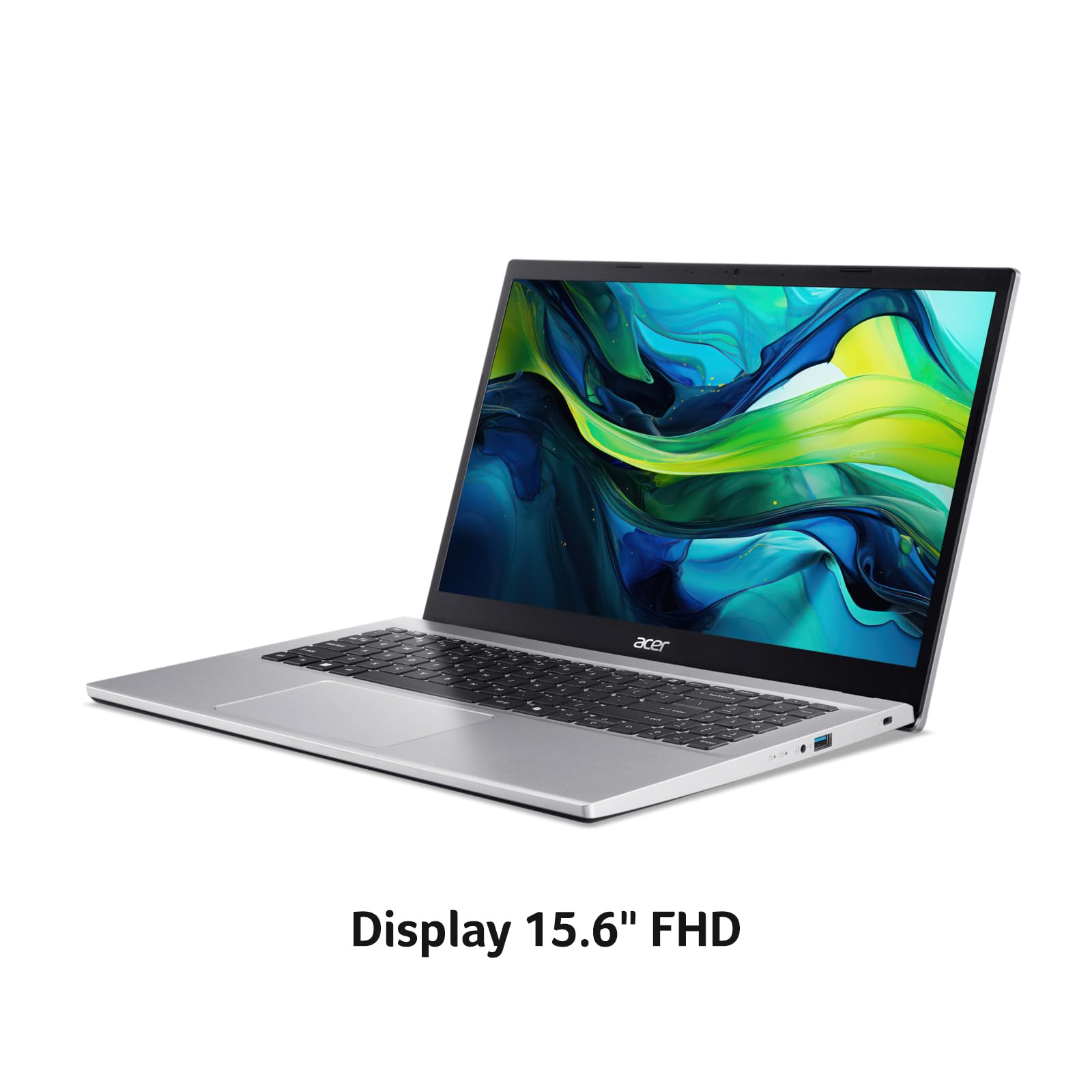 acer Aspire Go 15 AG15-42P-R5V8 PC Portatile, Notebook, Processore AMD Ryzen 5 5625U, RAM 32 GB DDR4, 1024 GB PCIe NVMe SSD, Display 15.6" FHD, Scheda Grafica AMD Radeon, Windows 11 Home, Silver