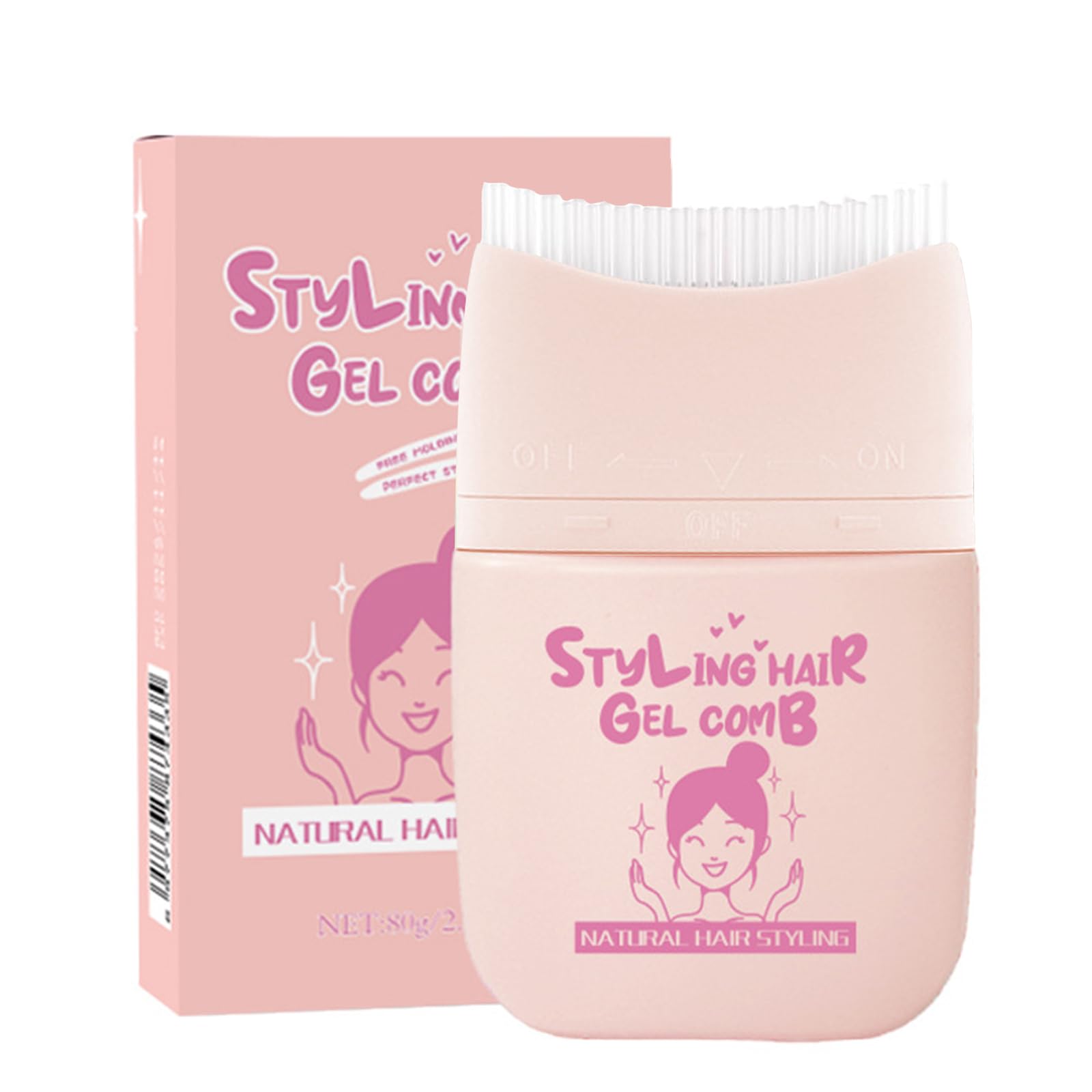 Broken Hair Finishing Stick Gel, Kids Hair Gel, Edge Control for Kids, Long Lasting Frizz Control