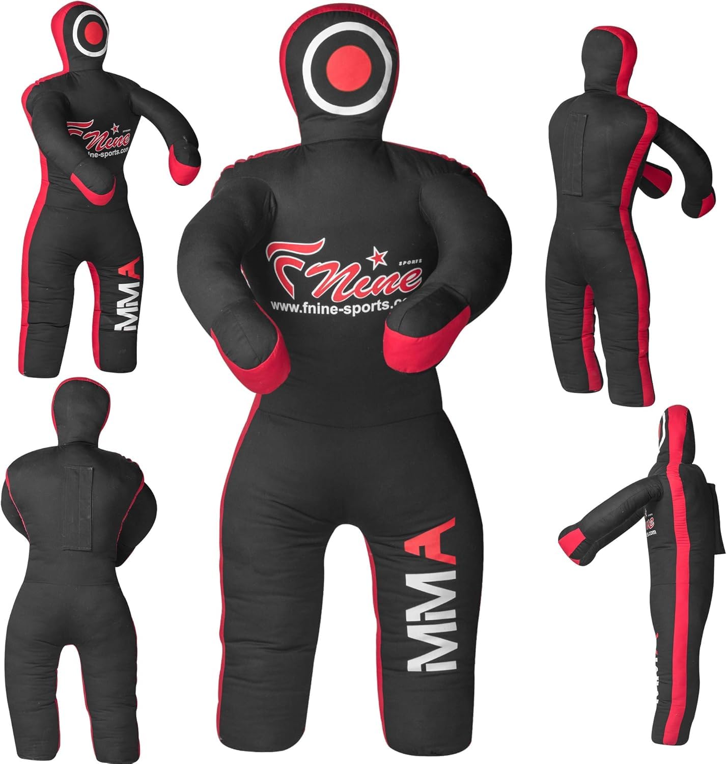 FNine MMA Grappling Dummy, für Judo, Wrestling, Brazilian Jiu Jitsu, Submission und Throwing UNFILLED Canvas Bag