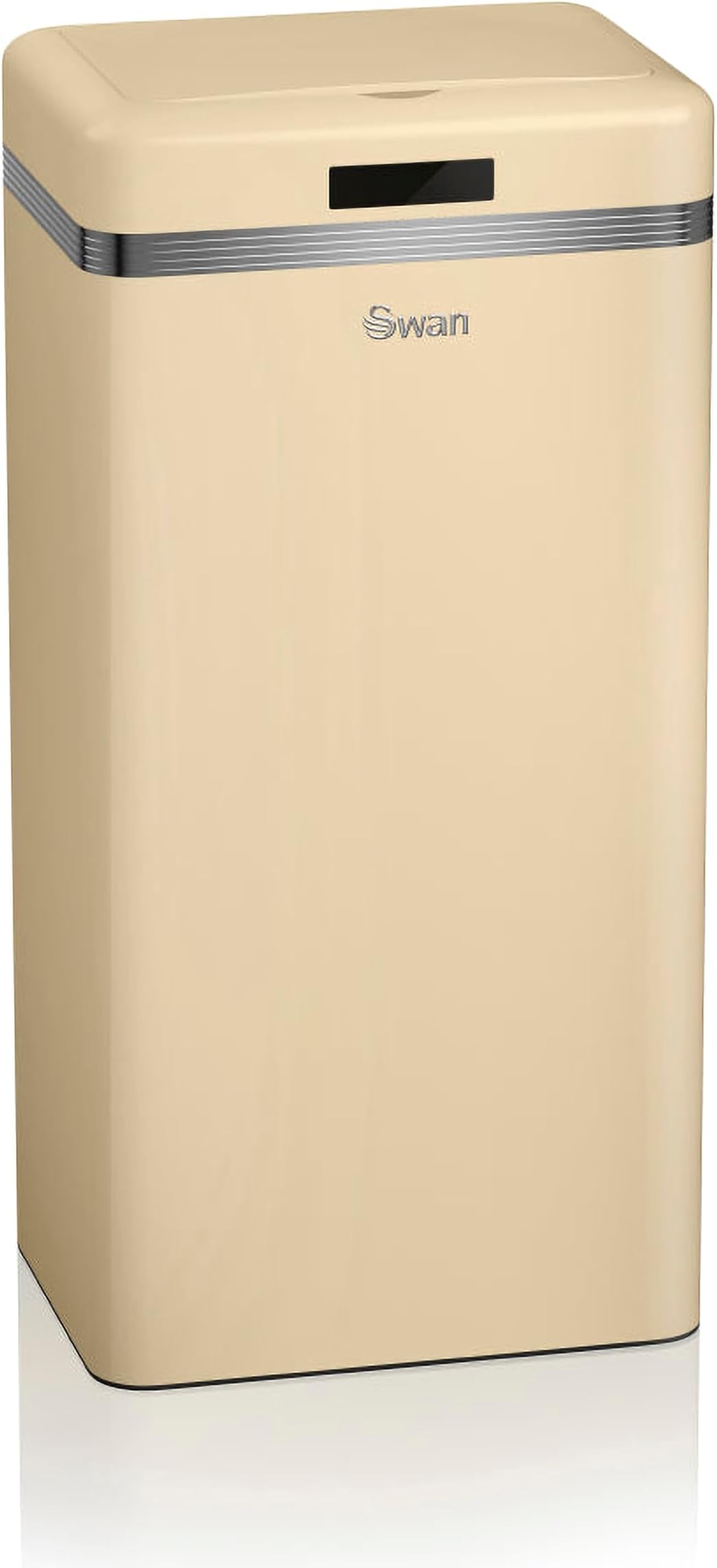 Swan Retro 45L Square Sensor Bin (Cream)
