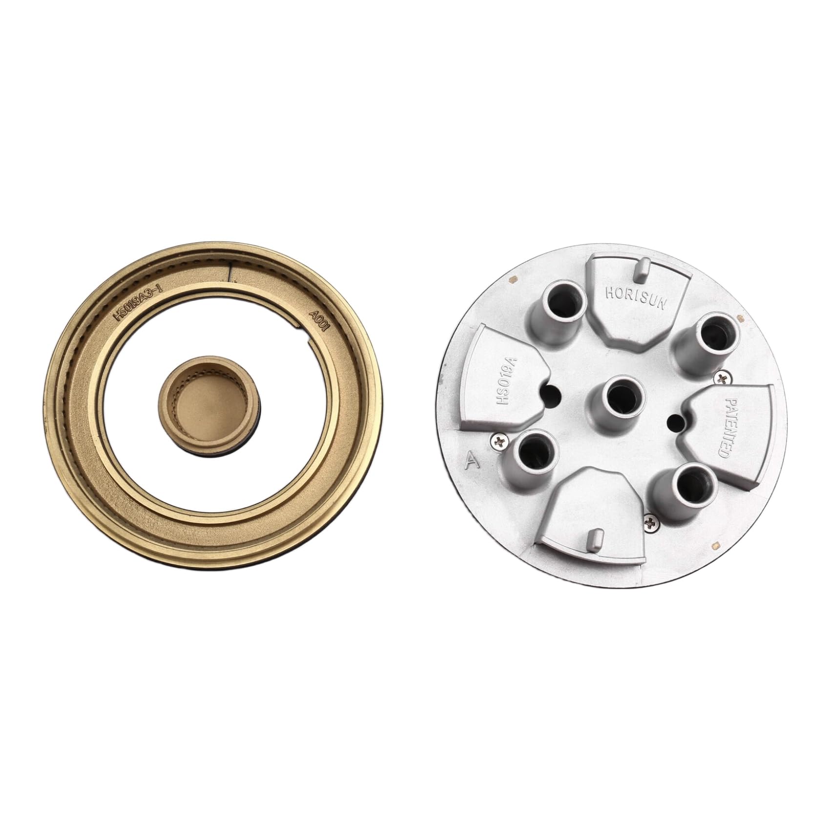 CTRLZS Stove Hat Replacement Set Oven Gas Hob Burner Crown, Flame Cap Lid for Gas Stove Burners