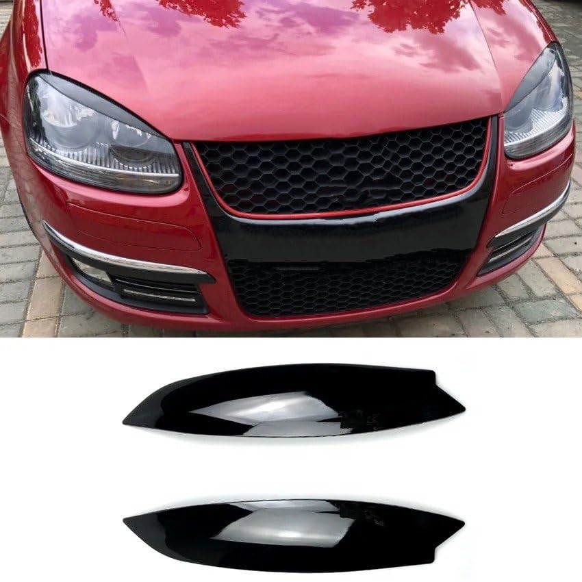 Cache-phares Golf 5 MK5 carbone pour rassemblements et trackdays - 4