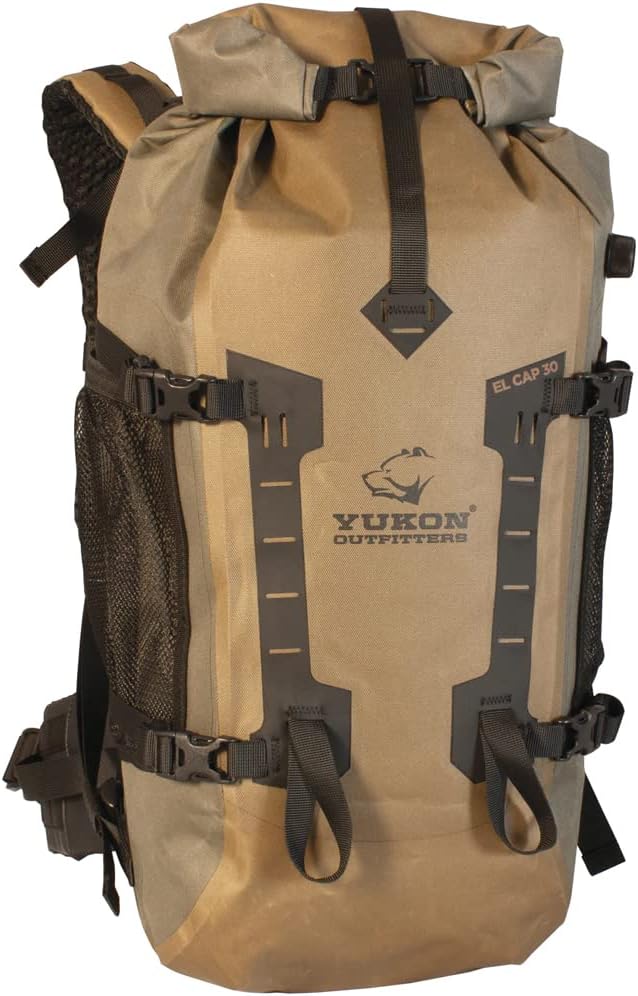 Yukon Outfitters Camping Travelling EDC Everyday Carry El Capitan 30-45L Dry Backpack