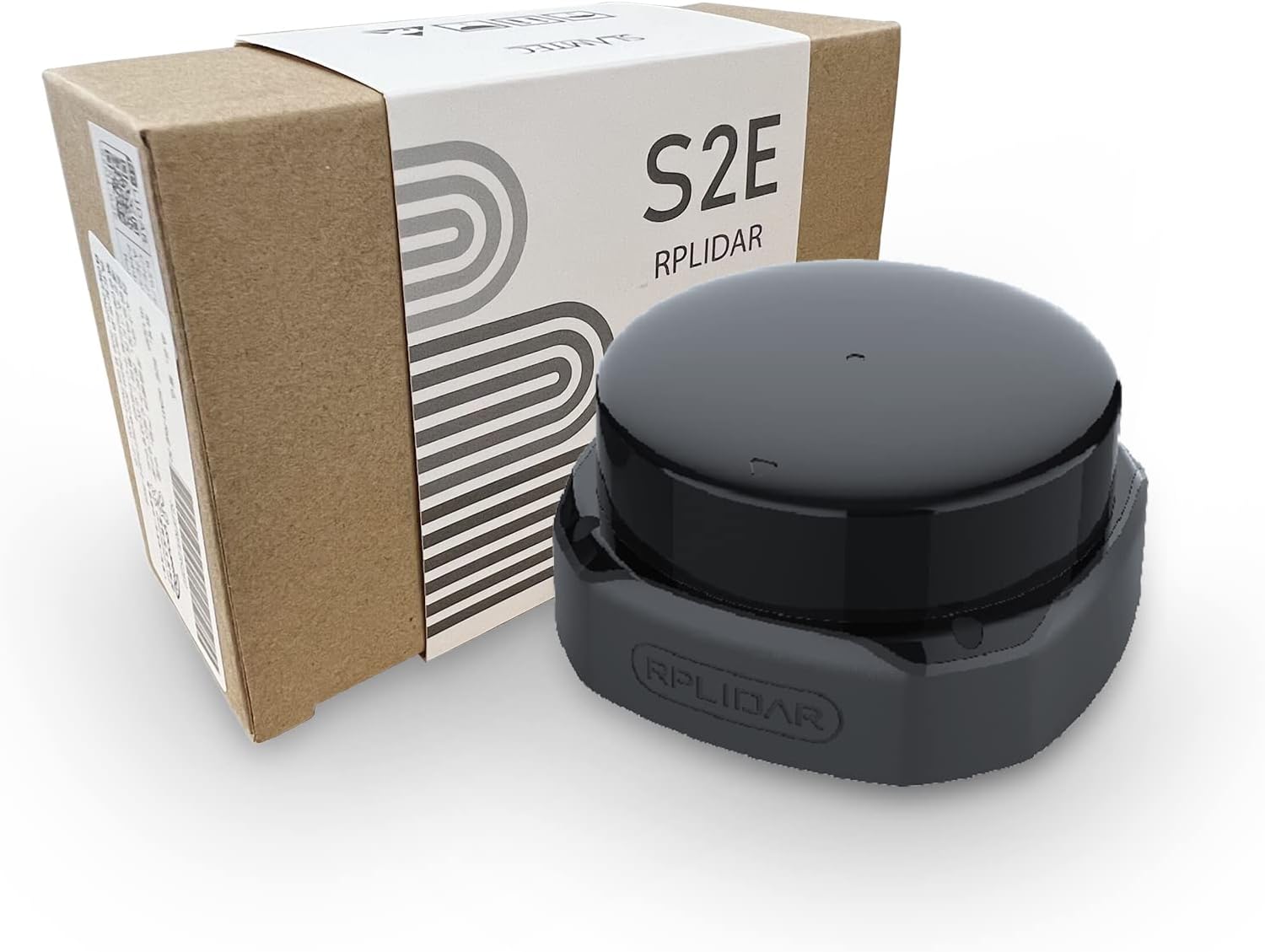 Slamtec RPLIDAR S2E Lidar Sensor 2D 360 Degree 30 Meters Scanning Radius LIDAR Scanner with Ethernet UDP Interface for ROS/ROS2 Obstacle Avoidance and Navigation of Robots