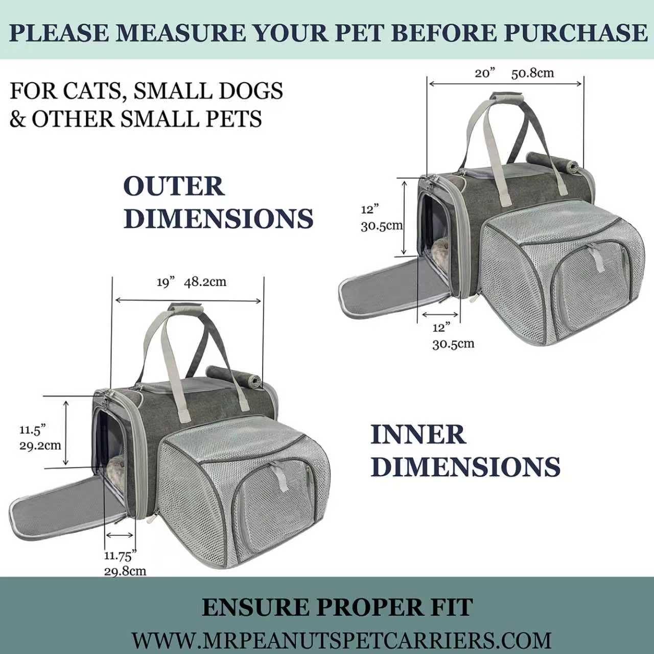 Amazon.com : Mr. Peanut's Gold Series Big Apple XL Expandable Pet