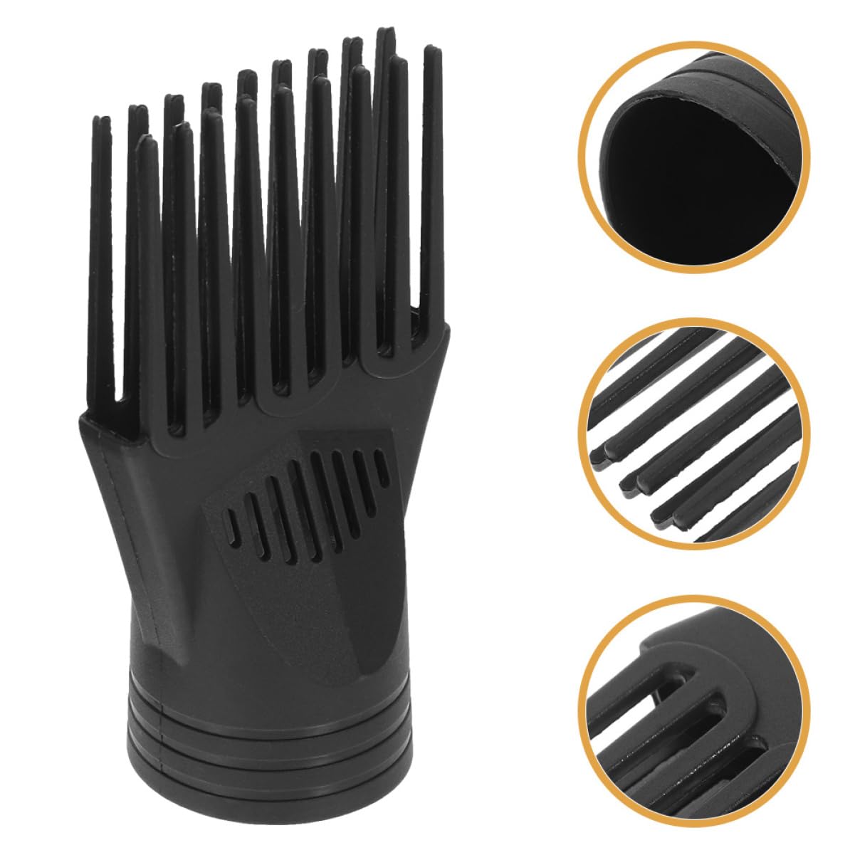 10-Piece Hair Dryer Comb Nozzle Set Professional Blow Dryer Accessories for Straightening and Styling