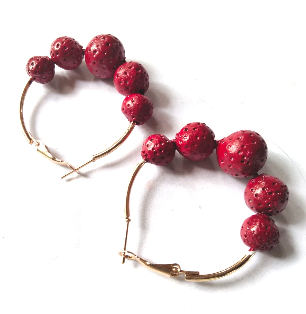 See full amazon price history chart for VF Collection terracotta handmade hoop earrings for girls and womens (Maroon) VF Collection terracotta handmade hoop earrings for girls and womens (Maroon) (B09TTPJ6DT) Amazon Price History, Amazon Price Tracker