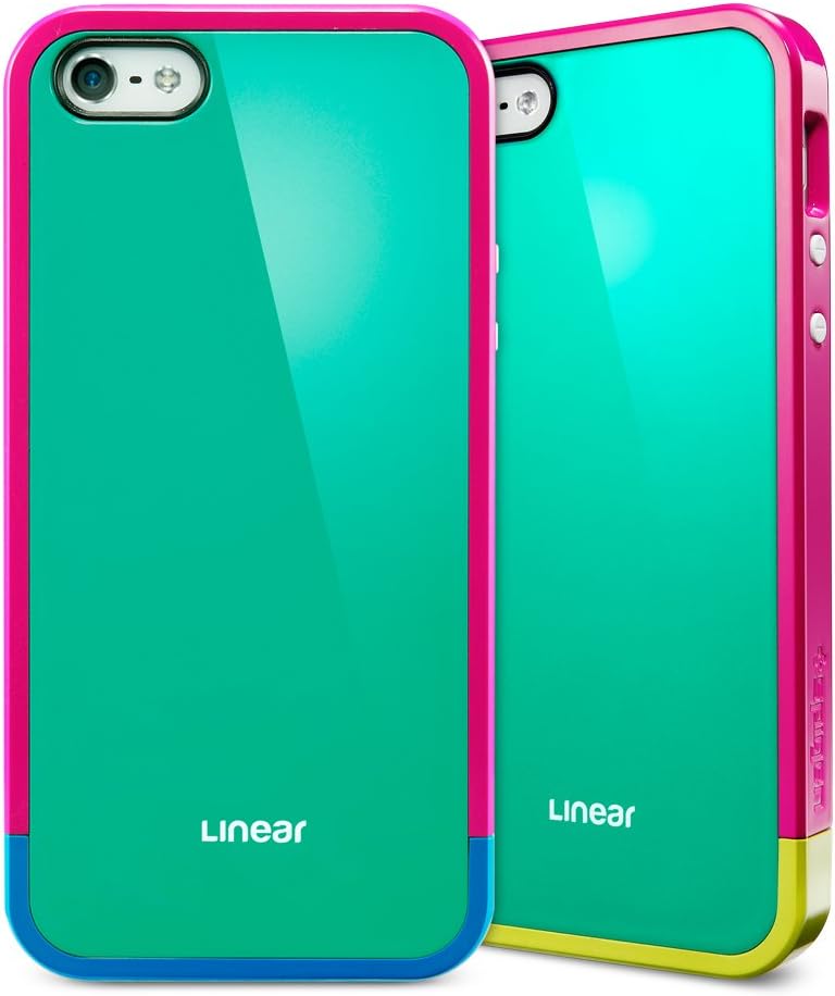 Spigen Linear Pops iPhone 5S Case for iPhone 5S/5 - POPS Jade Green