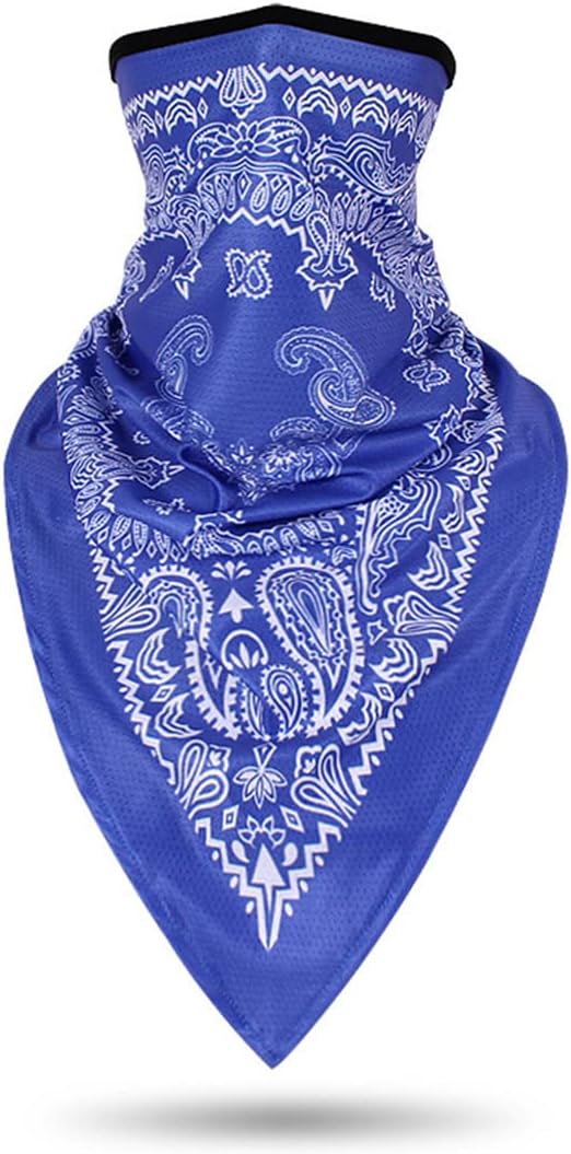 Bandanas Headband Quick Dry UV Protection Windproof Multifunctional Paisley Print Balaclava