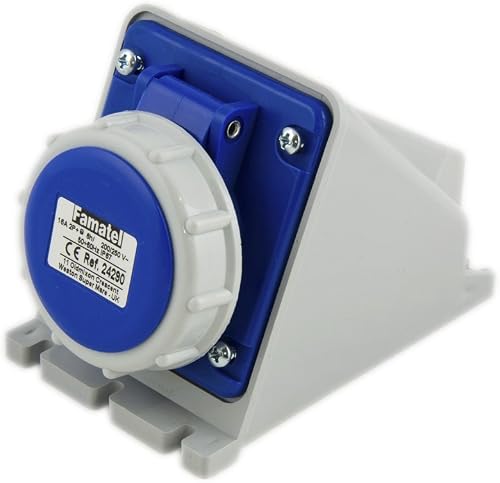 Grundfläche 2P+T, 16 A, 230 V, IP66/67