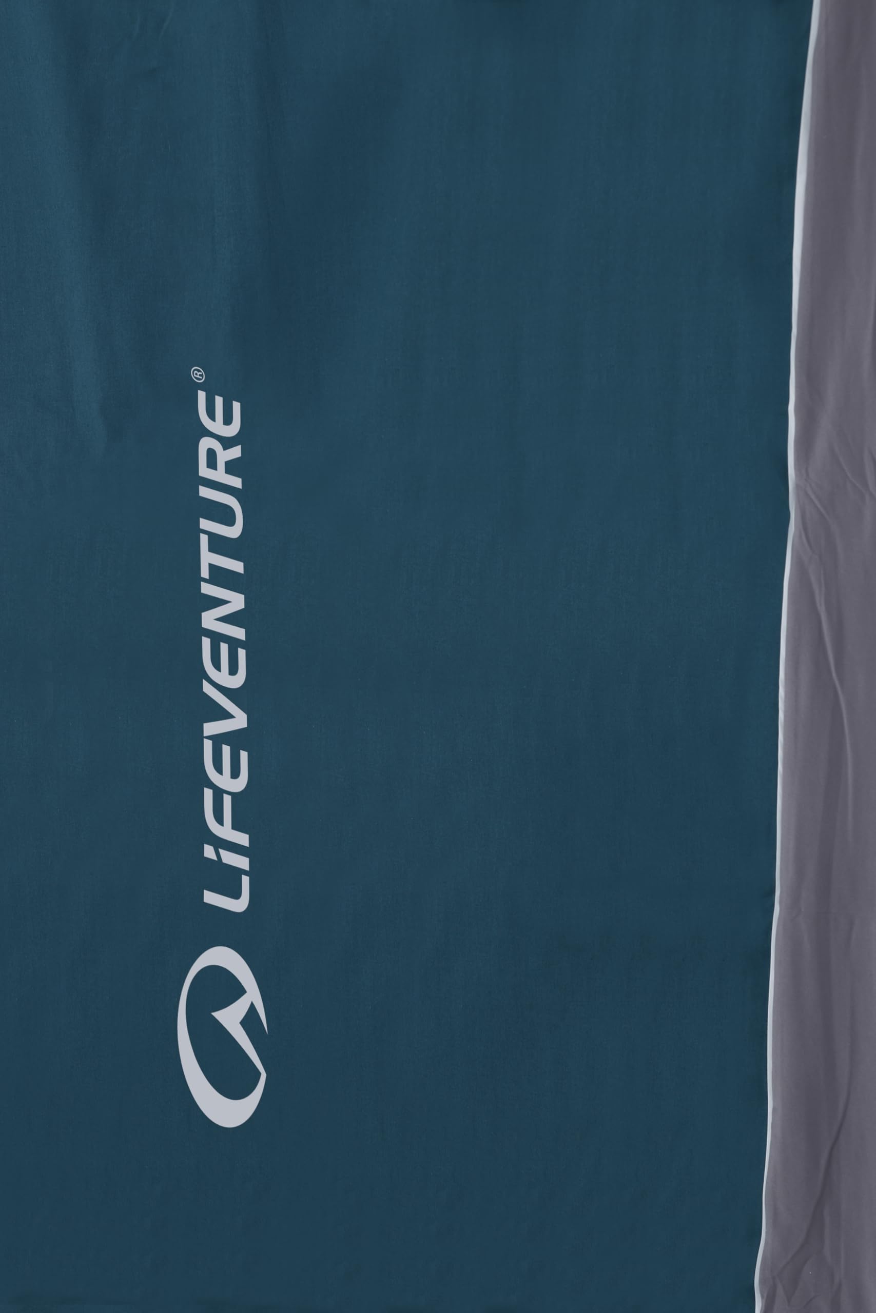 Lifeventure Sacco a pelo in 100% cotone, leggero, con federa per cuscino e controllo degli odori Polygiene per l'uso in sacchi a pelo, ostelli e capanne, 433 g, forma rettangolare