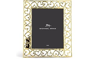 Gold "Golden" Heart Photo Picture Frame Size 8x10 - New !