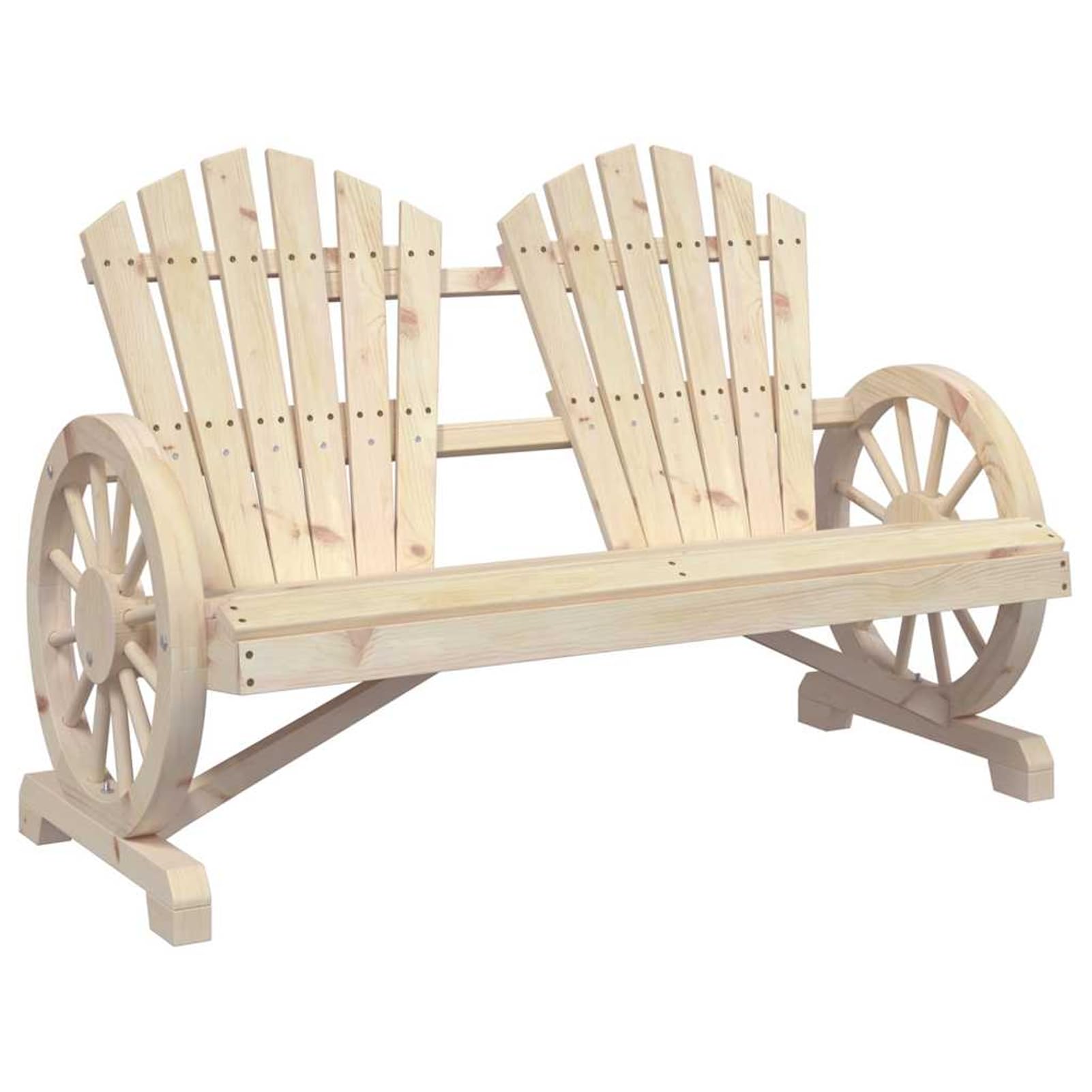 Salon de jardin Adirondack en bois massif pour vos soirées d'été